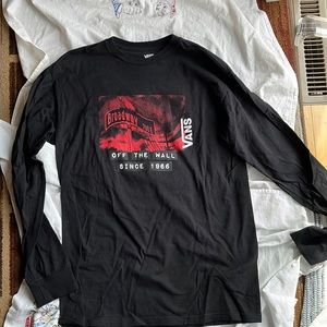 Vans Baker Street long sleeved t shirt. Mens medium